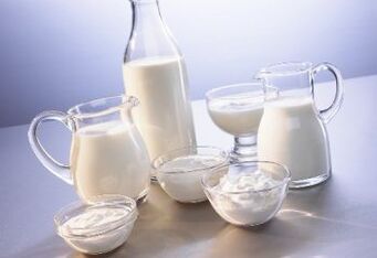 produits laitiers pour la puissance